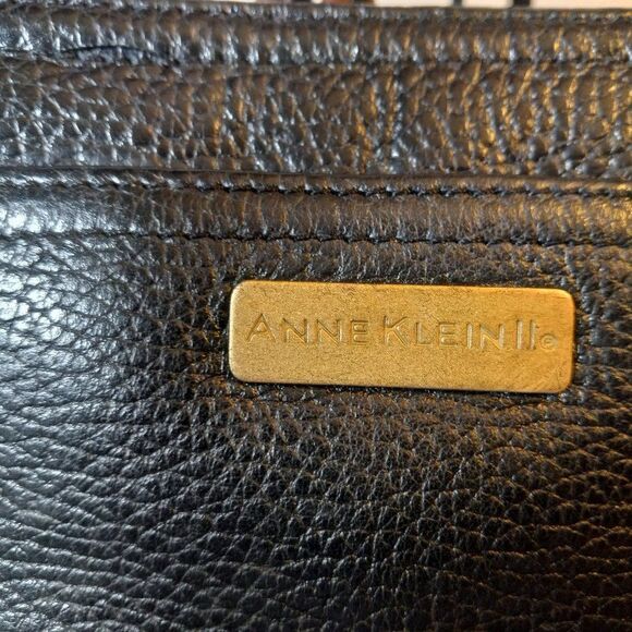 Vintage Anne Klein II Leather Mini crossbody bag Cottagecore Granny Chic Prom - Picture 2 of 10